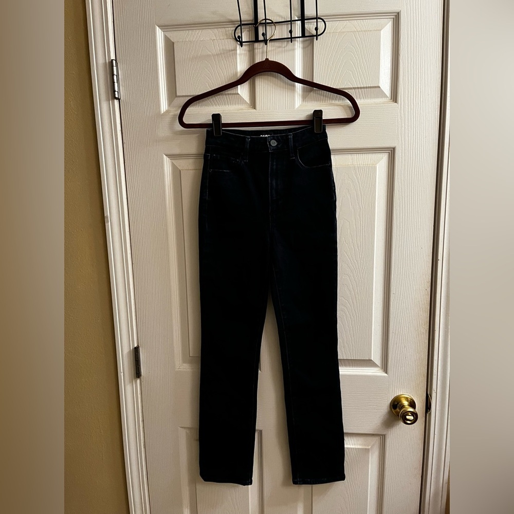 PAIGE JEANS~THE CINDY~High Rise Dark Jeans~24